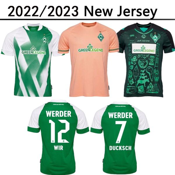 22 23 werder bremen home away special soccer jersey marvin ducksch leonardo 2022 2023 bittencourt black green how football shirts thailand q, Black;yellow
22 23 werder bremen home away special soccer jersey marvin ducksch leonardo 2022 2023 bittencourt black green how football shirts thailand q, Black;yellow