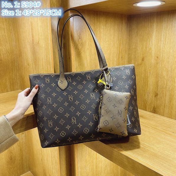 wholesale ladies shoulder bags 2 styles classic letter printing tote bag large-capacity contrast leather leisure handbag two-piece fashion m
wholesale ladies shoulder bags 2 styles classic letter printing tote bag large-capacity contrast leather leisure handbag two-piece fashion m