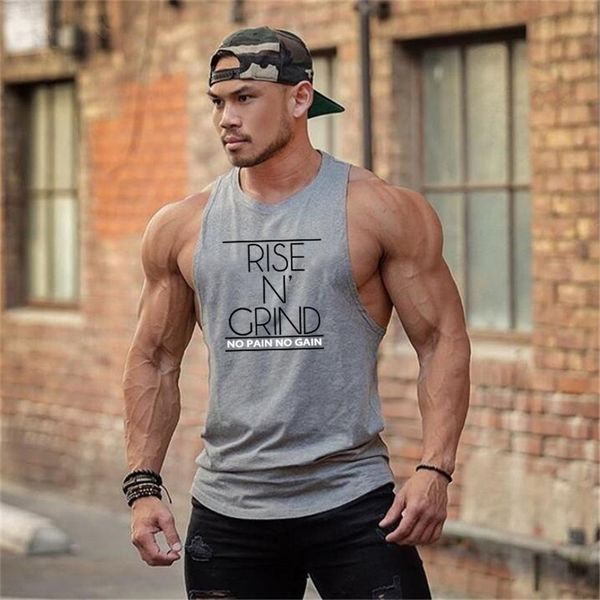 brand summer gyms clothing bodybuilding tank men fitness singlet sleeveless shirt cotton muscle vest for man 220621, White;black
brand summer gyms clothing bodybuilding tank men fitness singlet sleeveless shirt cotton muscle vest for man 220621, White;black