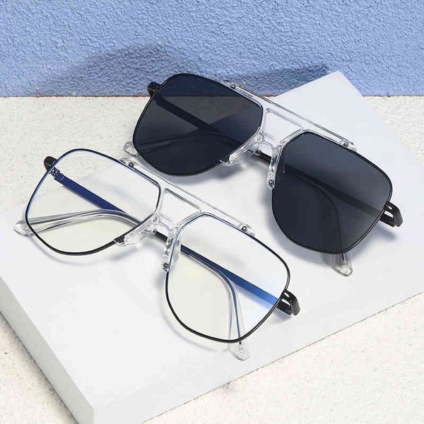sunglass sunglasses super cool metal anti blue light flat eye frame sunglasses for women 2022 men can be equipped with myopia, White;black
sunglass sunglasses super cool metal anti blue light flat eye frame sunglasses for women 2022 men can be equipped with myopia, White;black