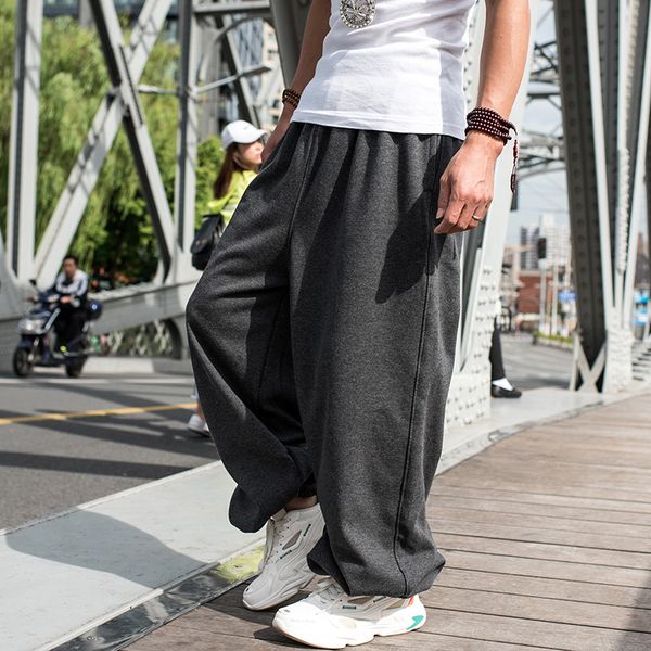 plus size warm fleece pants hiphop harem joggers pants men casual sweatpants wide leg loose baggy trousers streetwear clothing, Black
plus size warm fleece pants hiphop harem joggers pants men casual sweatpants wide leg loose baggy trousers streetwear clothing, Black