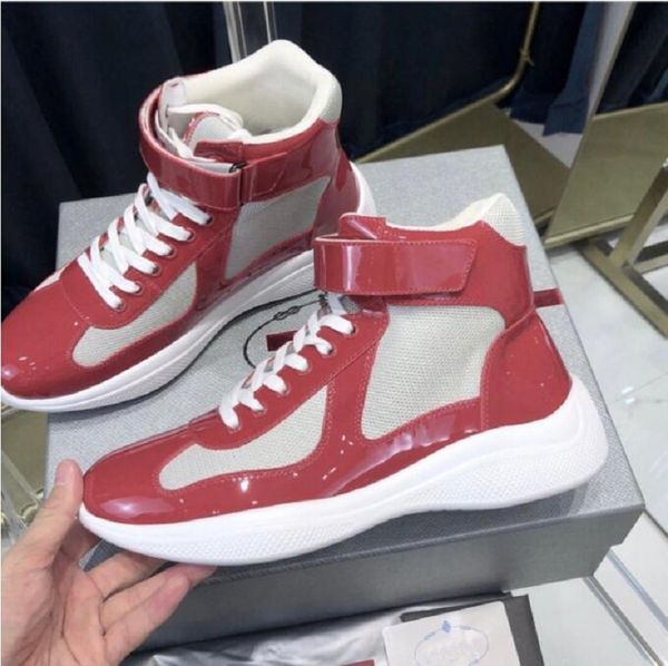 perfect america's cup sneakers high-sneakers shoes men casual walking rubber sole men's sports mesh fabric patent leather outdoor, Black
perfect america's cup sneakers high-sneakers shoes men casual walking rubber sole men's sports mesh fabric patent leather outdoor, Black