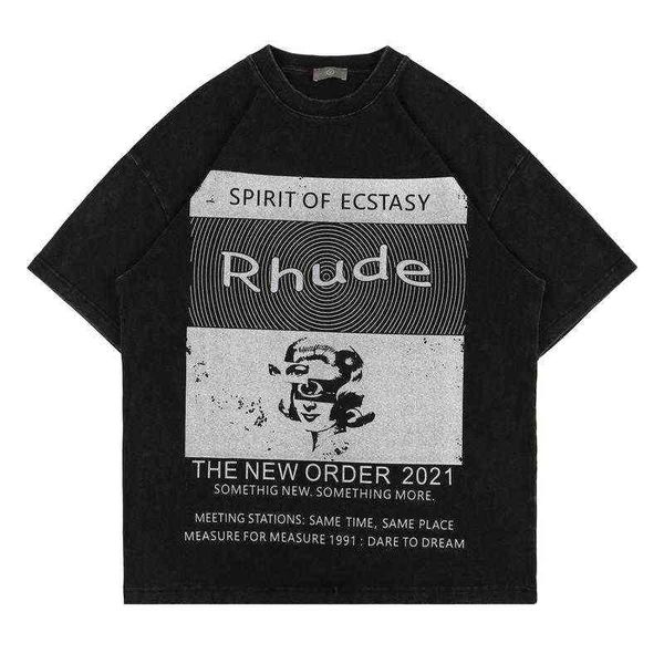 brand designer men t shir rhude 21ss tees high qualiy coon oversize summer clohes tee vinage shirs men women, White;black
brand designer men t shir rhude 21ss tees high qualiy coon oversize summer clohes tee vinage shirs men women, White;black