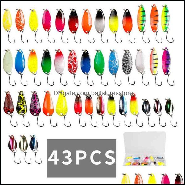 baits lures fishing sports outdoors 12/43pcs spoon lure set metal bait for lake sea carp bass wobbler small mini spinner trout jig hard bo
baits lures fishing sports outdoors 12/43pcs spoon lure set metal bait for lake sea carp bass wobbler small mini spinner trout jig hard bo