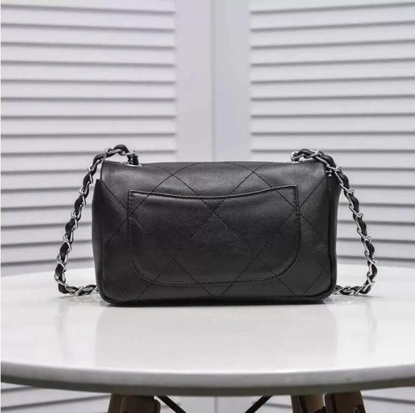 tz women shoulder bags designer black flap quality cowhide luxury handbag vintage silver metal chains crossbody bags hardware lock classic h
tz women shoulder bags designer black flap quality cowhide luxury handbag vintage silver metal chains crossbody bags hardware lock classic h