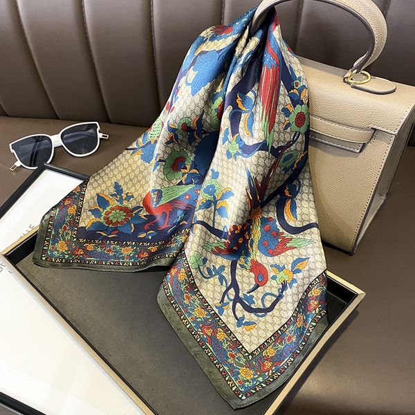 french scarf square scarf womens silk mulberry silk mothers summer thin type sunscreen neck covering 70 neck protection scarf, Blue;gray
french scarf square scarf womens silk mulberry silk mothers summer thin type sunscreen neck covering 70 neck protection scarf, Blue;gray