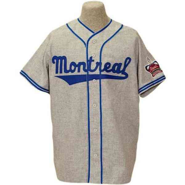 montreal 1954 road jersey 100% stitched embroidery vintage baseball jerseys custom any name any number, Black
montreal 1954 road jersey 100% stitched embroidery vintage baseball jerseys custom any name any number, Black