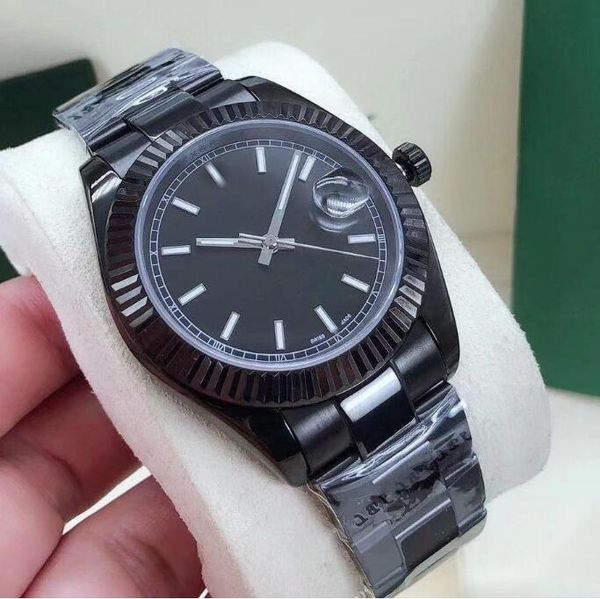 luxury designer classic fashion automatic mechanicalall black watch size 41mm sapphire glass waterproof christmas gift delivery, Slivery;brown
luxury designer classic fashion automatic mechanicalall black watch size 41mm sapphire glass waterproof christmas gift delivery, Slivery;brown