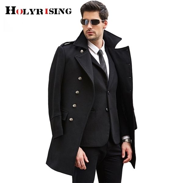 men s double breasted woolen coat winter trench coat long mens overcoat men wool jacket 19247 5 lj201110, Black
men s double breasted woolen coat winter trench coat long mens overcoat men wool jacket 19247 5 lj201110, Black