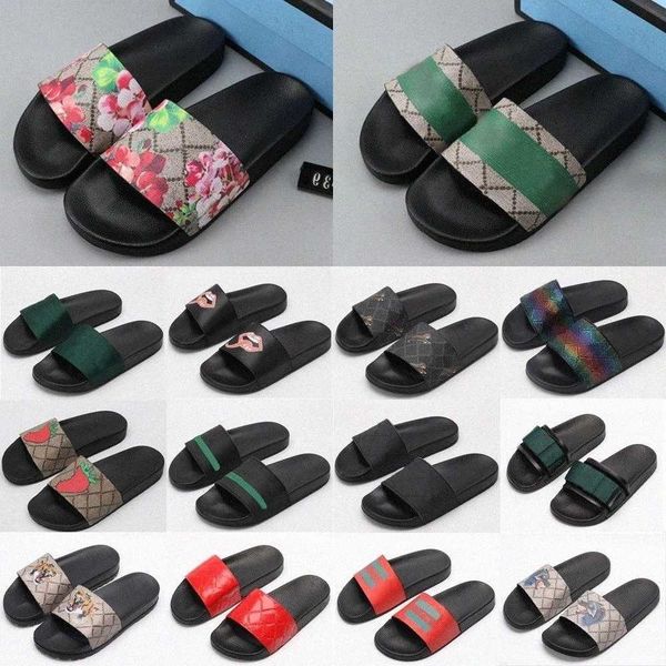 men women slippers designer rubber slides sandal flat blooms strawberry tiger bees green red white web fashion shoes beach flip flops flower, Black
men women slippers designer rubber slides sandal flat blooms strawberry tiger bees green red white web fashion shoes beach flip flops flower, Black