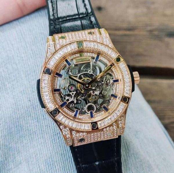 aaa quality skeleton dial mechanical movement men wristwatches mechanical transparent automatic mens watches with leather belt, Slivery;brown
aaa quality skeleton dial mechanical movement men wristwatches mechanical transparent automatic mens watches with leather belt, Slivery;brown