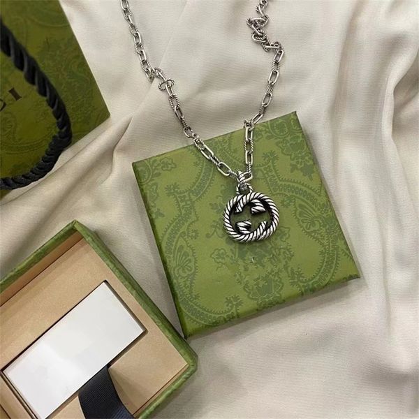 20% off 2022 jewelry new fried dough twist necklace interlocking double thread fashion high sense men and women lovers chain, Black
20% off 2022 jewelry new fried dough twist necklace interlocking double thread fashion high sense men and women lovers chain, Black