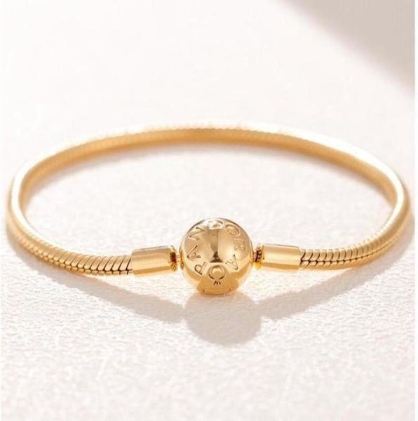 luxury fashion 18k rose gold bracelets original box for pandora sytle charm beads 925 silver snake chain bracelet women jewelry 3kct, Golden;silver
luxury fashion 18k rose gold bracelets original box for pandora sytle charm beads 925 silver snake chain bracelet women jewelry 3kct, Golden;silver
