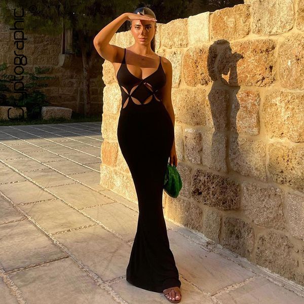 spaghetti strap cut out maxi dress outfits for women 2021 autumn club party backless black dresses clothes, Black;gray
spaghetti strap cut out maxi dress outfits for women 2021 autumn club party backless black dresses clothes, Black;gray