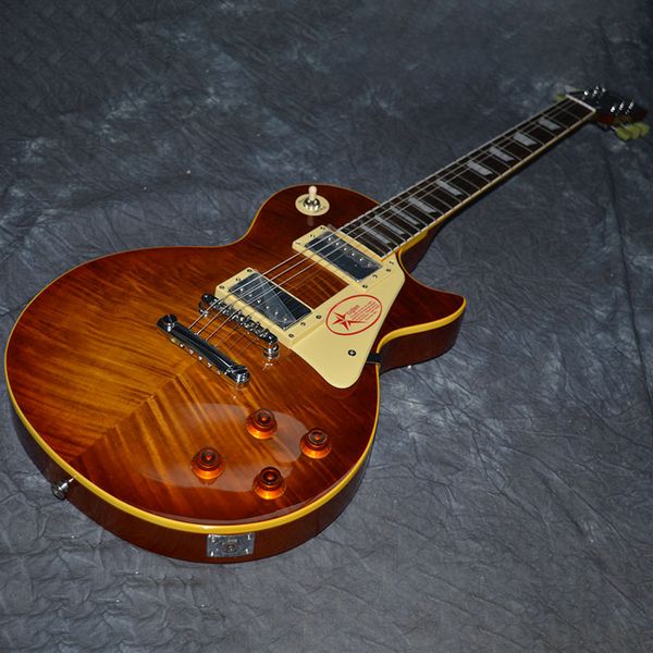 chinese electric guitar g standard flame maple chrome hardware mahogany body and neck
chinese electric guitar g standard flame maple chrome hardware mahogany body and neck