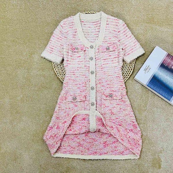 casual dresses spring and summer white mixed color small fragrance dress knitted skirt short light luxury design celebrity style woman, Black;gray
casual dresses spring and summer white mixed color small fragrance dress knitted skirt short light luxury design celebrity style woman, Black;gray