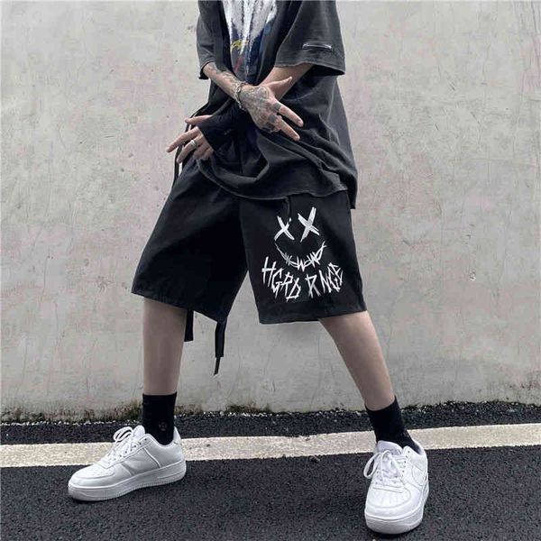 summer versatile trend flame printing loose large straight cropped shorts sports casual men and women, White;black
summer versatile trend flame printing loose large straight cropped shorts sports casual men and women, White;black