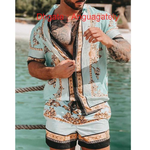 summer fashion mens tracksuit hawaiian sets t-shirts printing luxury men swim short sleeve button shirts beach shorts streetwear casual shir, Gray
summer fashion mens tracksuit hawaiian sets t-shirts printing luxury men swim short sleeve button shirts beach shorts streetwear casual shir, Gray