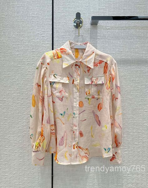 women's blouses & shirts abstract graffiti linen shirt fresh aging lantern sleeve loose thin spring and autumn women high end, White
women's blouses & shirts abstract graffiti linen shirt fresh aging lantern sleeve loose thin spring and autumn women high end, White