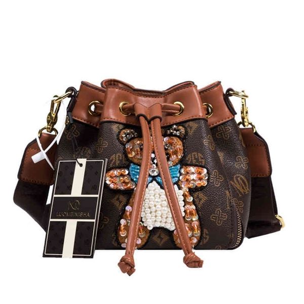 68% off french light luxury old flower bucket bag new fashion diamond inlaid women's bag autumn and winter texture single shoulder mess
68% off french light luxury old flower bucket bag new fashion diamond inlaid women's bag autumn and winter texture single shoulder mess