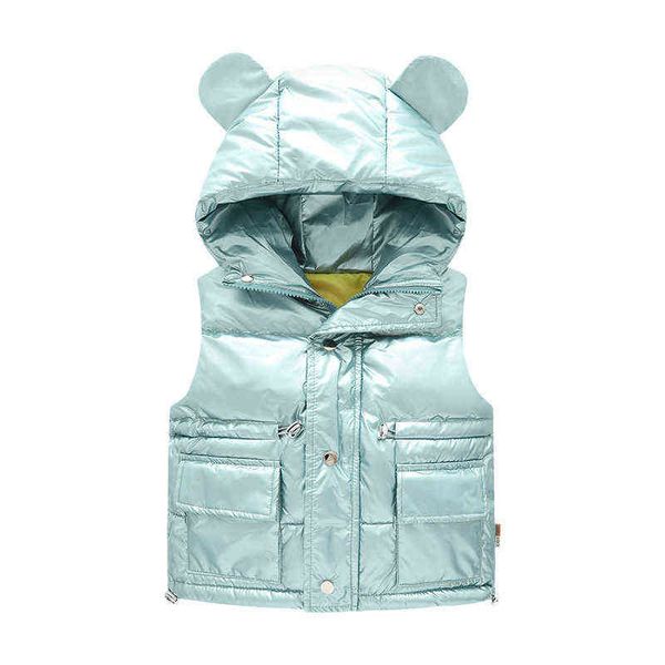 2022 winter bodywarmer jacket for kids girls boys down jakcets sleeveless winter hooded parka outerwear clothes children warm 2-9 j220718, Blue;gray
2022 winter bodywarmer jacket for kids girls boys down jakcets sleeveless winter hooded parka outerwear clothes children warm 2-9 j220718, Blue;gray