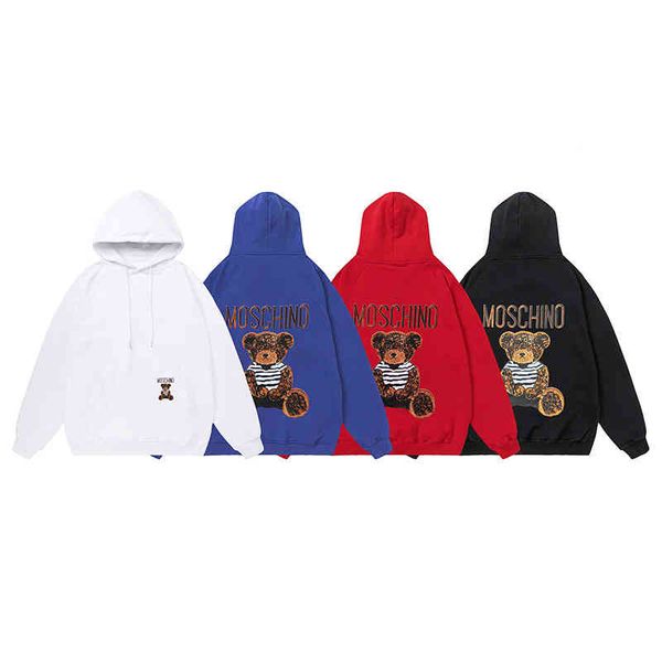 men's hoodies & sweatshirts autumn and winter bear print loose men's women's couple hooded sweater ovzx, Black
men's hoodies & sweatshirts autumn and winter bear print loose men's women's couple hooded sweater ovzx, Black