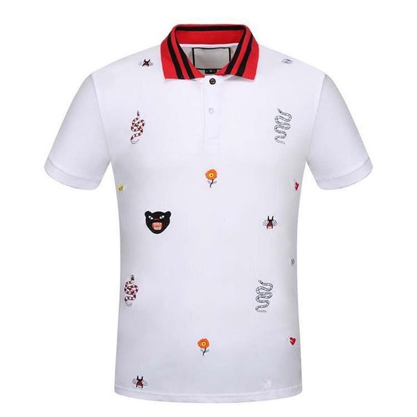 2019 designer stripe polo shirt t shirts snake polos bee floral embroidery mens high street fashion horse polo t-shirt214m, White;black
2019 designer stripe polo shirt t shirts snake polos bee floral embroidery mens high street fashion horse polo t-shirt214m, White;black
