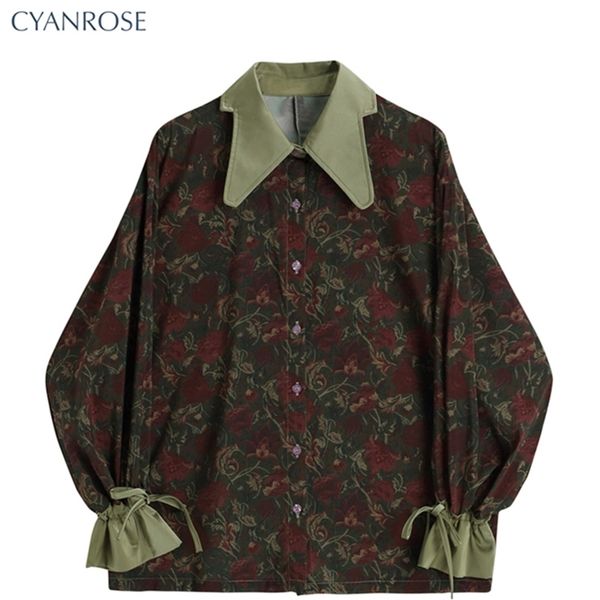 autumn vintage style floral printing loose women's blouse shirt korean casual long sleeve ladies button blouses female 220514, White
autumn vintage style floral printing loose women's blouse shirt korean casual long sleeve ladies button blouses female 220514, White