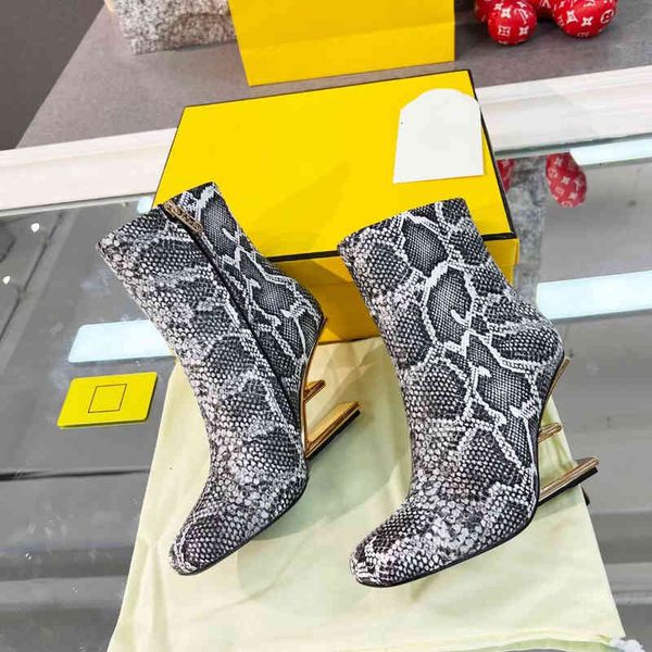 boots grey sculpted high-heeled ankle boots metallic high heels square toes side zip snake skin leather outsole booties for women luxury, Black
boots grey sculpted high-heeled ankle boots metallic high heels square toes side zip snake skin leather outsole booties for women luxury, Black