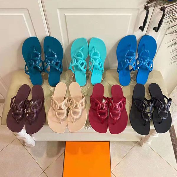 2022 designer egerie sandal women chain slides summer rubber big head slides fashion beach shoes flat slippers casual shoes with box 353, Black
2022 designer egerie sandal women chain slides summer rubber big head slides fashion beach shoes flat slippers casual shoes with box 353, Black