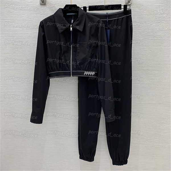 black womens shirts pants suit single pocket design cropped casual sports style trousers for women, White
black womens shirts pants suit single pocket design cropped casual sports style trousers for women, White