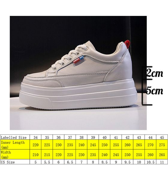 7cm genuine leather women shoes white spring platform wedge sneakers fashion women casual shoes spring autumn, Black;yellow
7cm genuine leather women shoes white spring platform wedge sneakers fashion women casual shoes spring autumn, Black;yellow