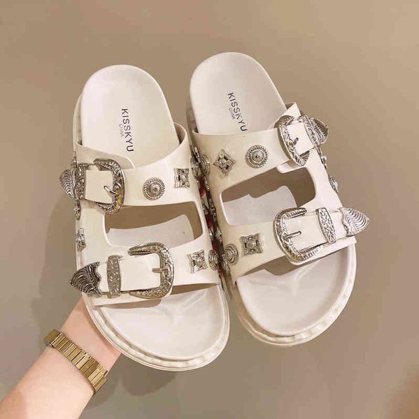 sandals sandals summer women slippers rivets leather platform mules creative metal fittings casual party shoes female outdoor womens slipper, Black
sandals sandals summer women slippers rivets leather platform mules creative metal fittings casual party shoes female outdoor womens slipper, Black