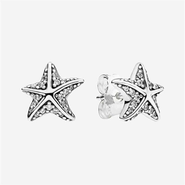authentic 925 sterling silver sparkling starfish stud earring summer jewelry for pandora women girls gift earrings with original b236g, Golden;silver
authentic 925 sterling silver sparkling starfish stud earring summer jewelry for pandora women girls gift earrings with original b236g, Golden;silver