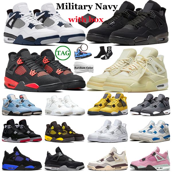 with box 4 4s basketball shoes men women military navy red thunder black cat university blue sail cool grey white oreo trainers sports sneak
with box 4 4s basketball shoes men women military navy red thunder black cat university blue sail cool grey white oreo trainers sports sneak