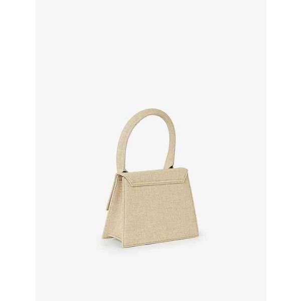 jacquembags le grand chiquito linen handbag 2022 spring and summer bag