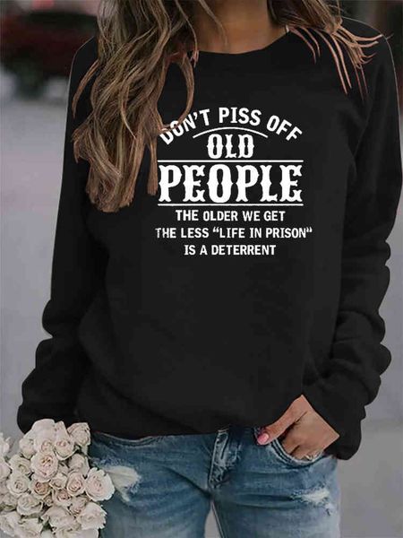 don't round sweater2022 %off luxury brand fashion design versatile sweatshirts, Black
don't round sweater2022 %off luxury brand fashion design versatile sweatshirts, Black