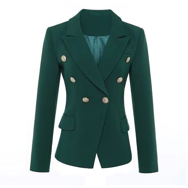 t059 womens suits & blazers tide brand high-quality retro fashion designer suit jacket lion double-breasted slim plus size women's clot, White;black
t059 womens suits & blazers tide brand high-quality retro fashion designer suit jacket lion double-breasted slim plus size women's clot, White;black