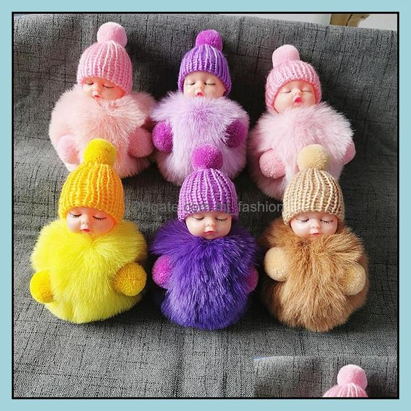key rings jewelry pompom slee baby adorable fluffy plush doll keychain women girl bags keyring cars keyfobs decoration d dhrll, Slivery;golden
key rings jewelry pompom slee baby adorable fluffy plush doll keychain women girl bags keyring cars keyfobs decoration d dhrll, Slivery;golden