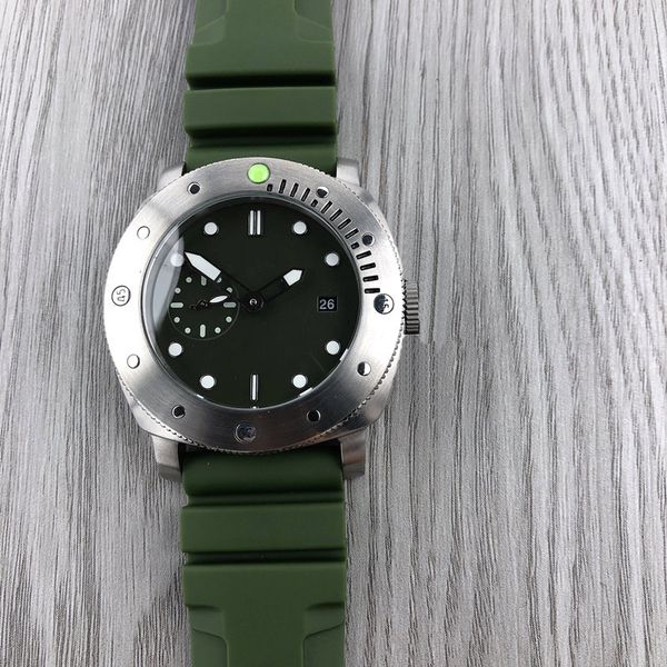 mens watches automatic mechanical watch 47mm waterproof luminous fashion business rubber wristwatches montre luxe, Slivery;brown
mens watches automatic mechanical watch 47mm waterproof luminous fashion business rubber wristwatches montre luxe, Slivery;brown