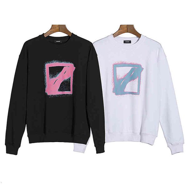 men's hoodies sweatshirts autumn and winter we11 spray graffiti large square pattern round neck pullover, Black
men's hoodies sweatshirts autumn and winter we11 spray graffiti large square pattern round neck pullover, Black