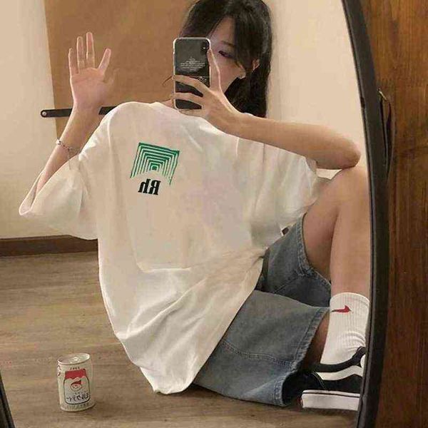 2022 summer new fashion brand rhude short sleeve cigarette square array abstract color tunnel printed loose casual t-shirt, White;black
2022 summer new fashion brand rhude short sleeve cigarette square array abstract color tunnel printed loose casual t-shirt, White;black