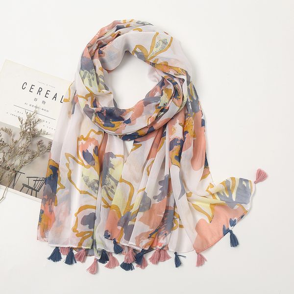 spring and summer new sweet all-matching silk scarf fashion printing travel sun protection shawl wholesale selling artistic tassel scarf, Blue;gray
spring and summer new sweet all-matching silk scarf fashion printing travel sun protection shawl wholesale selling artistic tassel scarf, Blue;gray
