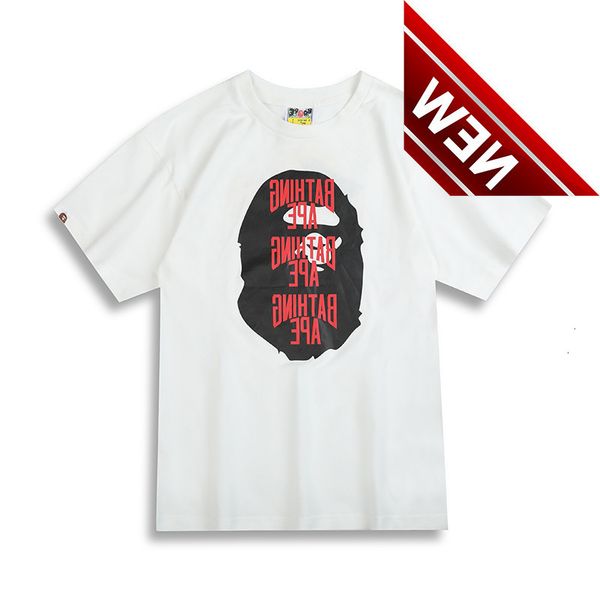 2022 summer new bap fashion brand letter ape man print men's and women's cotton short sleeve t-shirt, White;black
2022 summer new bap fashion brand letter ape man print men's and women's cotton short sleeve t-shirt, White;black