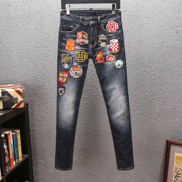 dsqsury dsq jeans mens luxury designer jeans skinny ripped cool guy causal hole denim fashion brand fit jeans men washed pants 10872, Blue
dsqsury dsq jeans mens luxury designer jeans skinny ripped cool guy causal hole denim fashion brand fit jeans men washed pants 10872, Blue