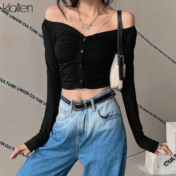 fashion elegant korean off shoulder v neck long sleeve female t shirt autumn casual streetwear office lady tee, White
fashion elegant korean off shoulder v neck long sleeve female t shirt autumn casual streetwear office lady tee, White