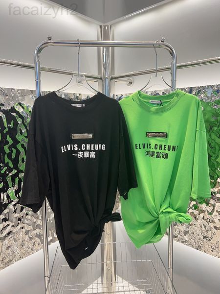 women's t-shirt designer chaopai 22 early spring new style overnight wealth and good luck lettered print street fashion loose versatile, White
women's t-shirt designer chaopai 22 early spring new style overnight wealth and good luck lettered print street fashion loose versatile, White