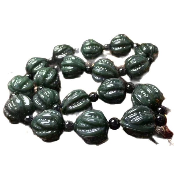 natural jade and tian yu 18 jujube beads of jade walnut hand string bracelet beads., Silver
natural jade and tian yu 18 jujube beads of jade walnut hand string bracelet beads., Silver