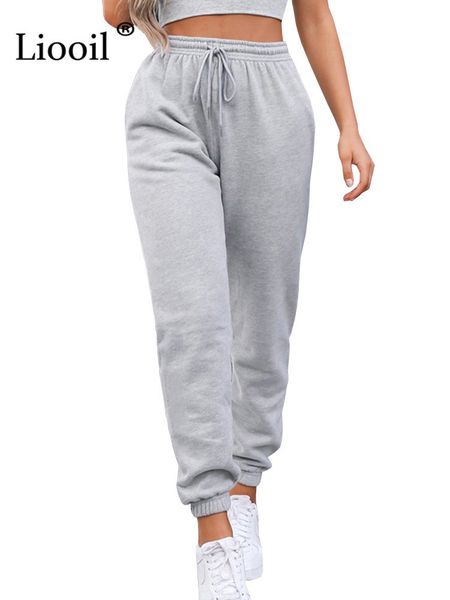 liooil high waist loose fleece sweatpants trousers with pocket fall winter black white baggy joggers women sweat pants 220328
liooil high waist loose fleece sweatpants trousers with pocket fall winter black white baggy joggers women sweat pants 220328