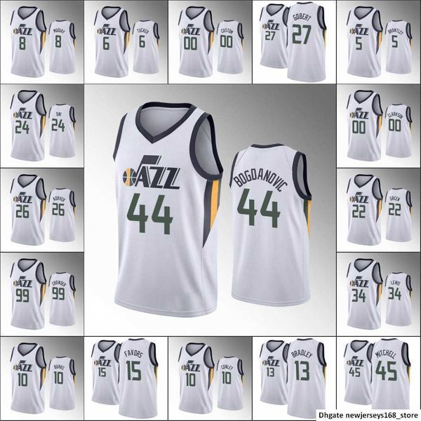 screen print 75th utah jazz''men donovan mitchell rudy gobert bojan bogdanovic jor dan clarkson association white custom jersey, Black
screen print 75th utah jazz''men donovan mitchell rudy gobert bojan bogdanovic jor dan clarkson association white custom jersey, Black